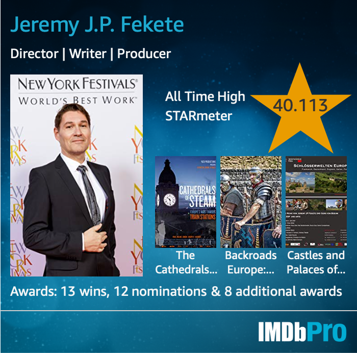 Jeremy JP Fekete, IMDb PRO